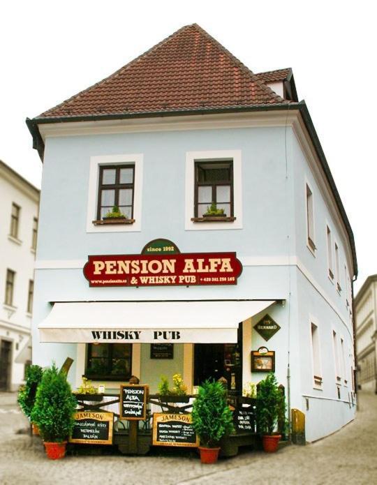 Pension Alfa & Whisky Pub Tabor Luaran gambar